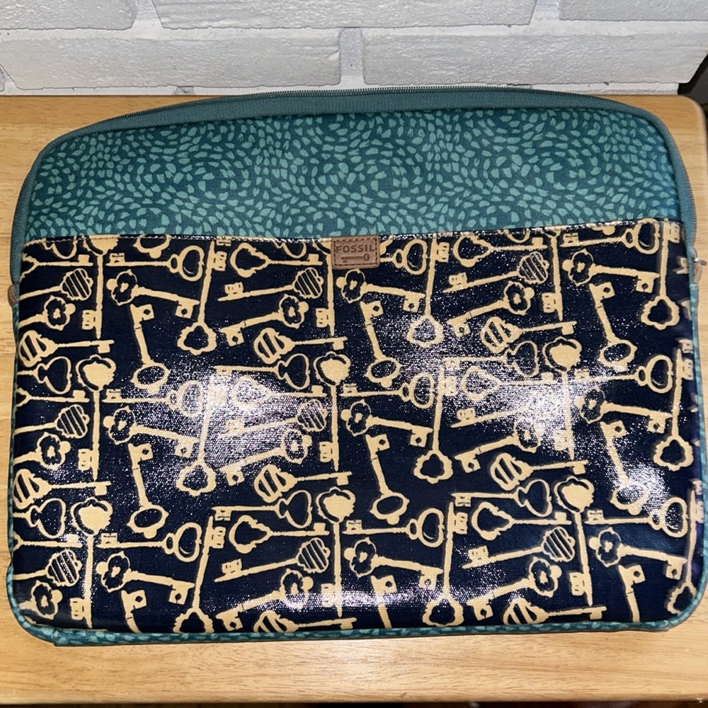 Fossil Leather Laptop Bag